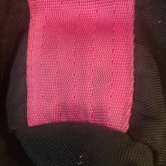 Vintage Juicy Couture large tote Black and pink distressed look - Picture 9 of 14